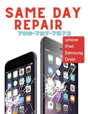 Certified phone repair service