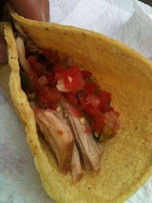 Carnitas w fresh salsa