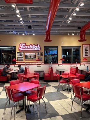 We're back at Freddy's!