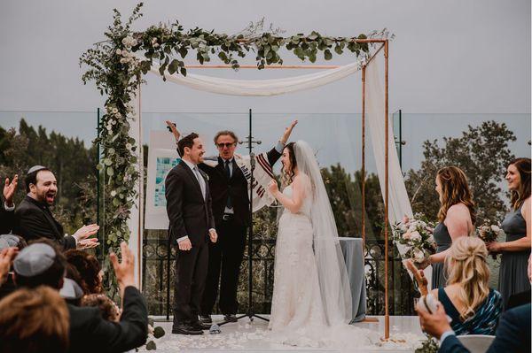 Copper Chuppah Frame Rental: $400-$550 (size varies)