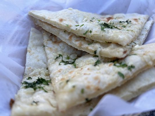 Garlic naan