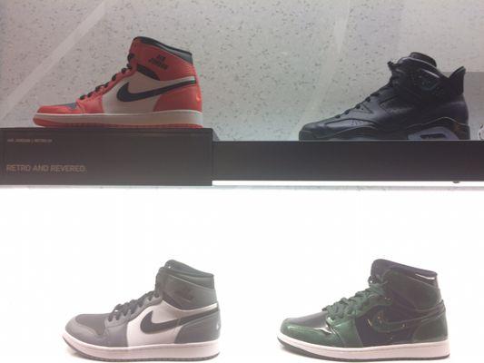 Classic 1's: Max Orange, Cool Grey, Grove Green