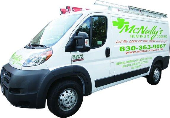 McNally's service vans!