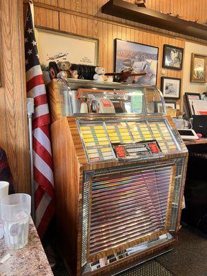 Cool jukebox.