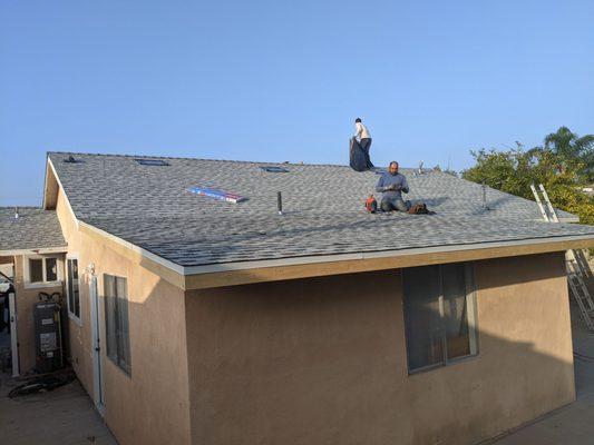 Beautiful new roof!