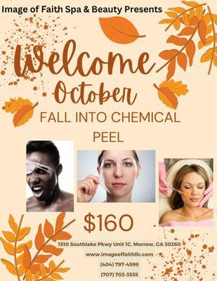 Chemical peel special!!!