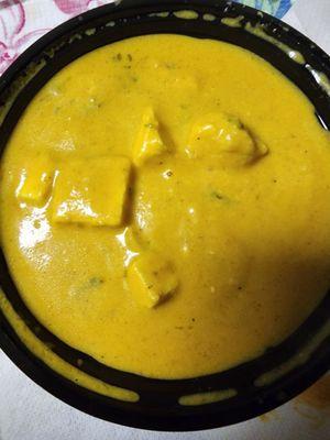 Shahi paneer.