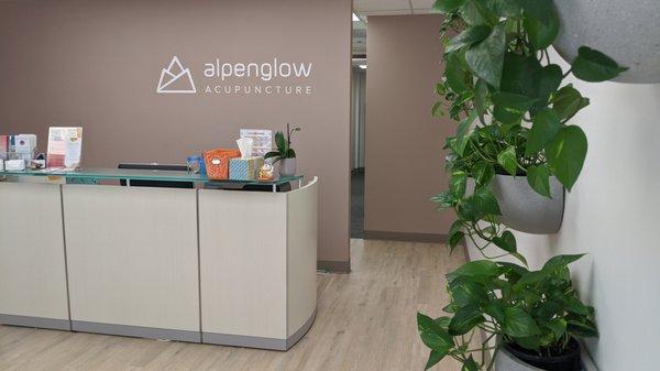 Alpenglow Acupuncture - Reception Area