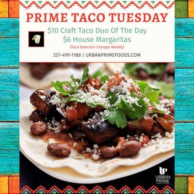 Urban Prime Taco Tuesdays