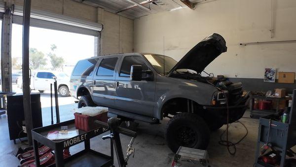 Ford Excursion repair.