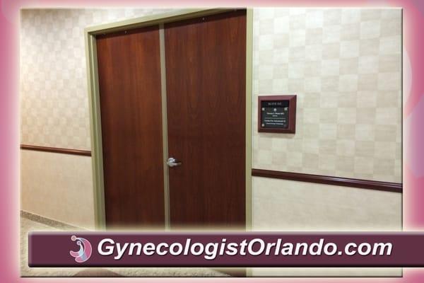 Gynecologist Orlando Office Entrance