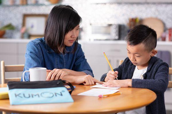 What can your child learn on their own? Kumon Math students advance without direct tutoring, which builds confidence.