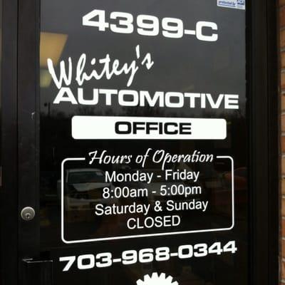 Whitey's Automotive