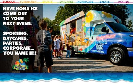 Kona Ice is sure to be a crowd pleaser at your next event.