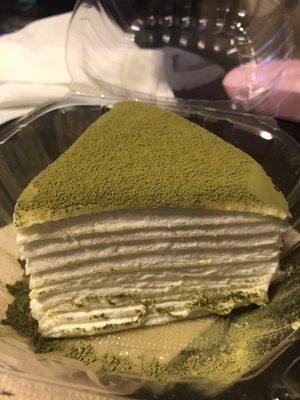 Matcha Crepe Cake