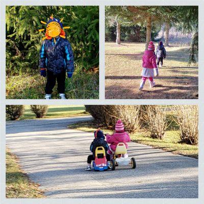 Fresh air and lots of exercise is important.