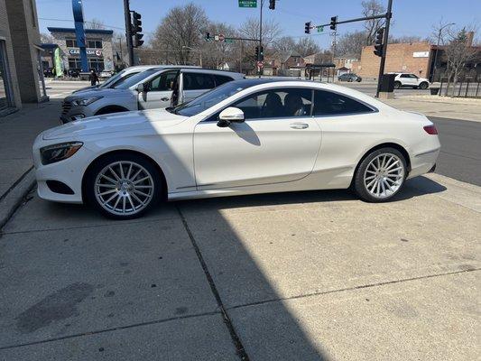 Mercedes Benz S 550 Coupe