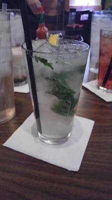 Cool cucumber mojito