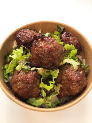 Bulgogi Beef Meatballs