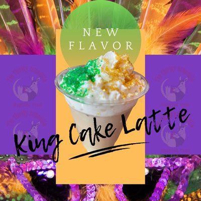 King Cake Latte