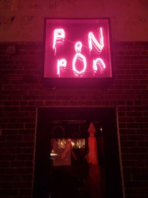 Located Inside Pon Pon Bar (Entrance)