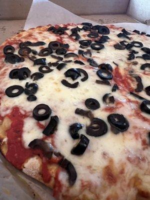 Gluten free pizza