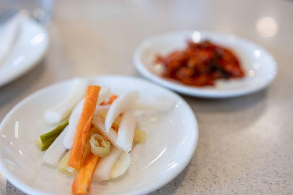 Complimentary Pickled Veggies ($0)