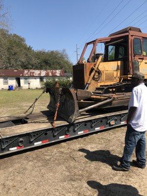 Local rough grading