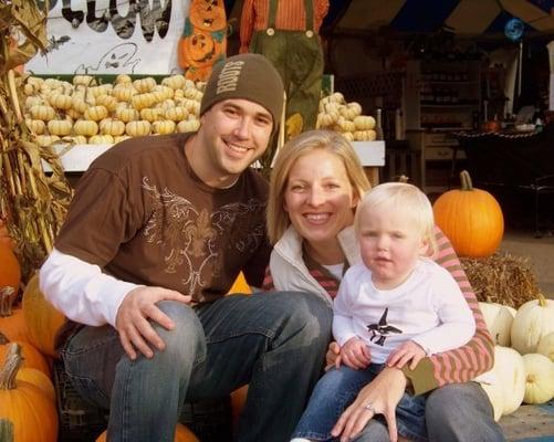 Dr. Kevin Manchester and his family (wife Jen and daughter Cait)