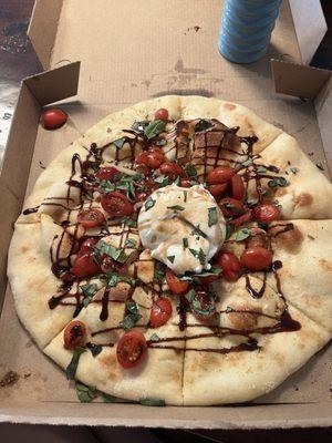 NEW Burrata & Herb Tomato Pizza