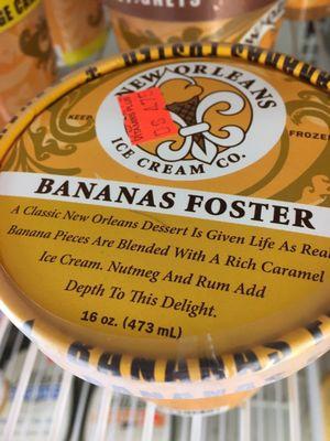 4/29/17. Saturday morning! Bananas Foster ice cream!!