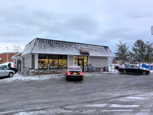 Snowy day at the shop!