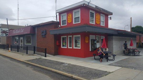 Black Cat, in historic New Carlisle, Indiana is a good place to bowl, eat pizza, grab a beer or even grab some ice cream.