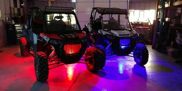 Come see them for your atv/utv audio and lighting needs. They will give ur ride that special touch.