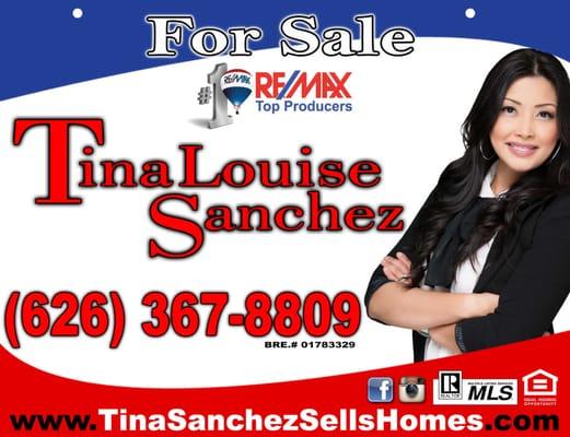 Large 24" x 30" PVC For Sale Sign, Remax Top Producers