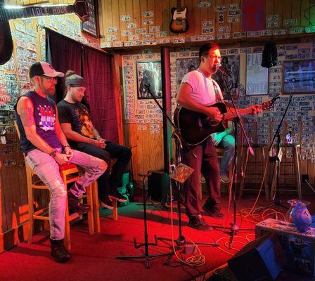 A group of talented songwriters during our Songwriter tour