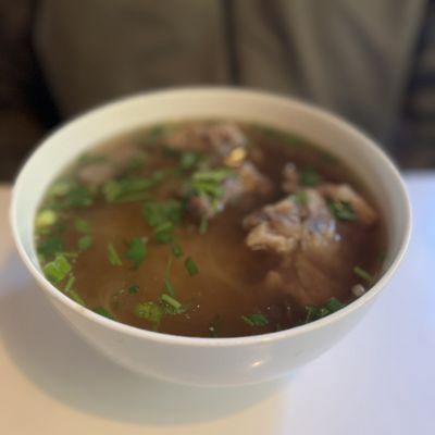 Oxtail pho, large $21