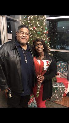 Deacon "Boo" and Sister Caroline at GFGBC Christ Holiday Party 2019'