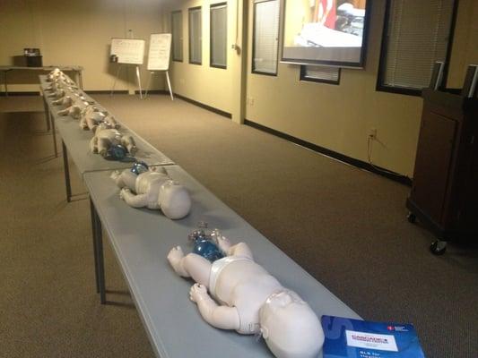 Our CPR programs utilize low student-to-manikin ratios, resulting in more individual practice time and shorter class times.