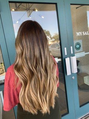 Classic balayage