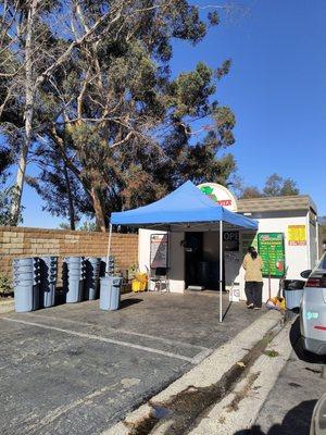 Ponce Recycling Center from the front