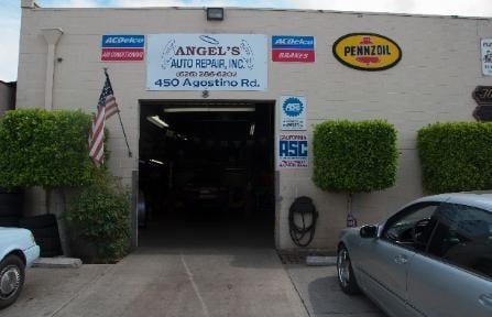 Entrance to work shop