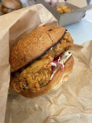 Crunchy Fried Chicken Sandwich