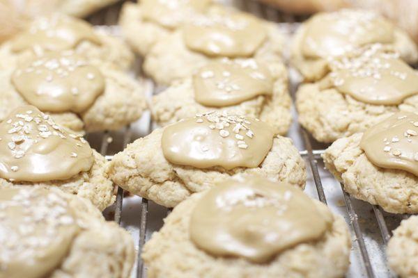 Maple walnut scones, made from scratch