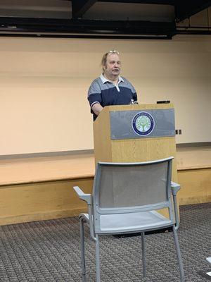 Mark Wells poetry reading