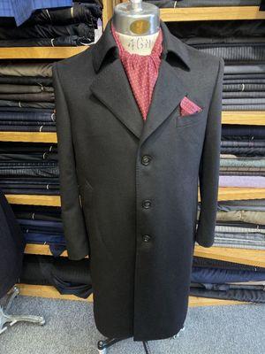 Black Wool overcoat