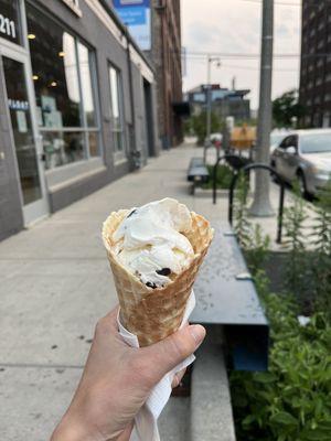 Mint Chip Waffle Cone