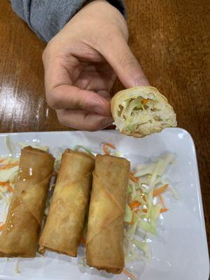 Veggie egg roll