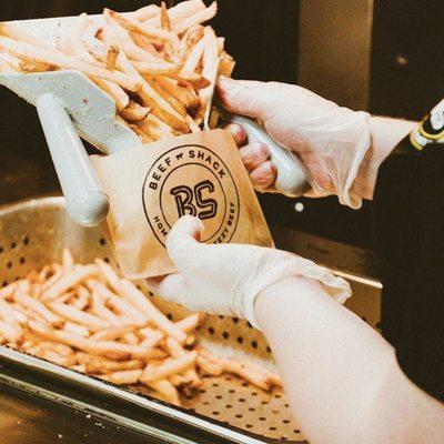 Fresh-cut fries