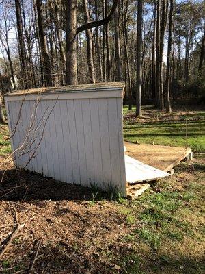 Shed demolition